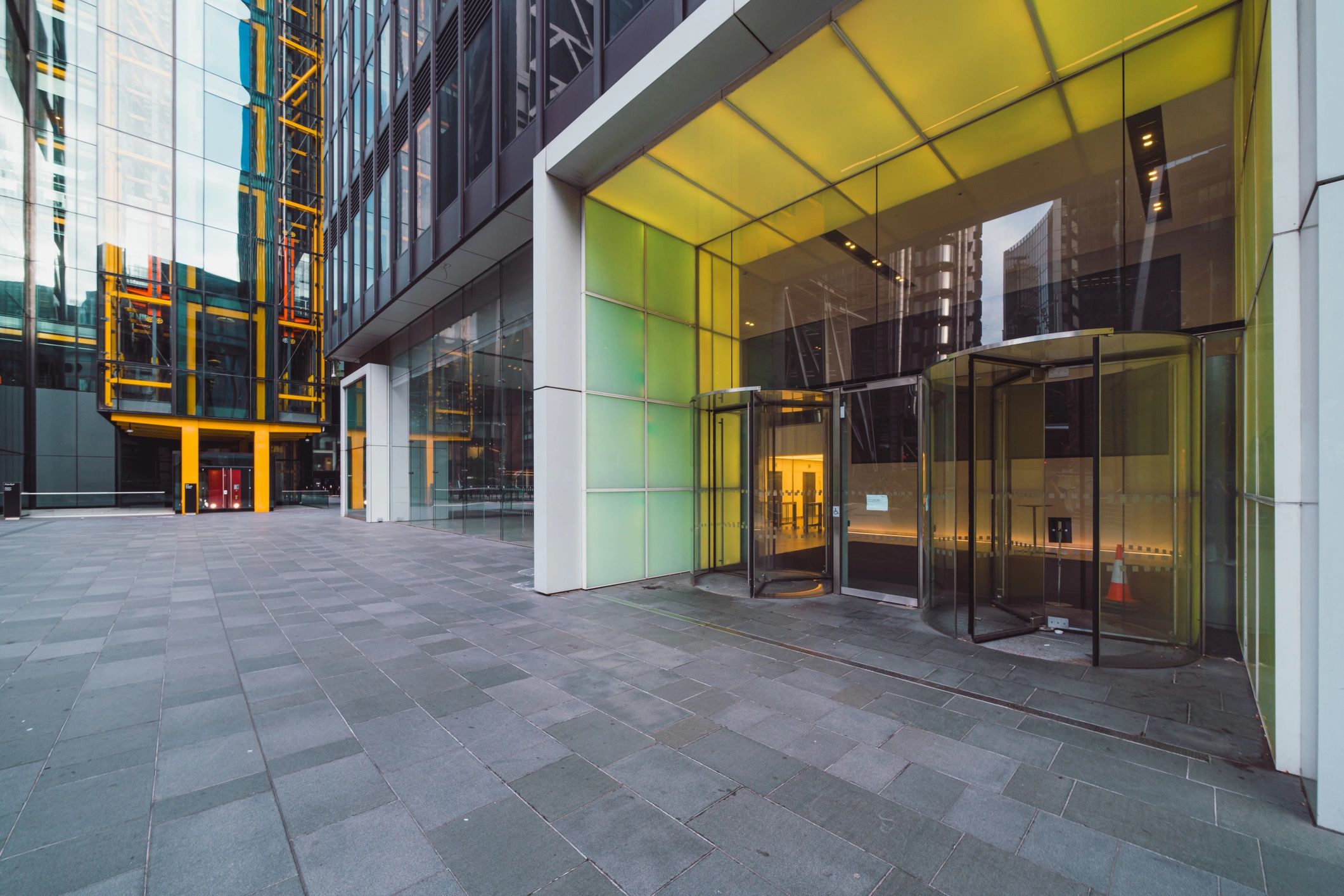 Modern commercial building exterior representing professional real estate services